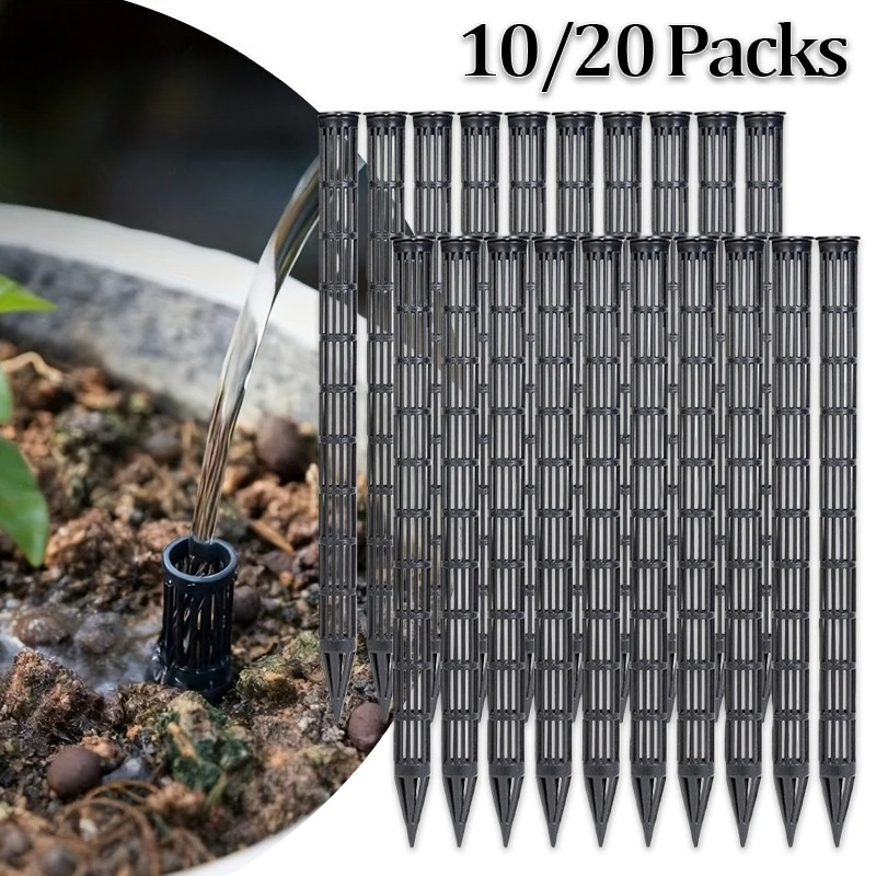 Gardening Tools Youtube - 10/20Pcs Plant Aeration Tubes for Pots