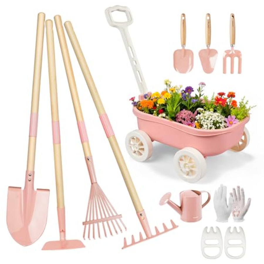 Gardening Set with Wheelbarrow - огляд і ціна Gardening Tools Japan