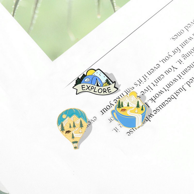 Camping Adventure Enamel Pins  - огляд і ціна Outdoor Planting Bag