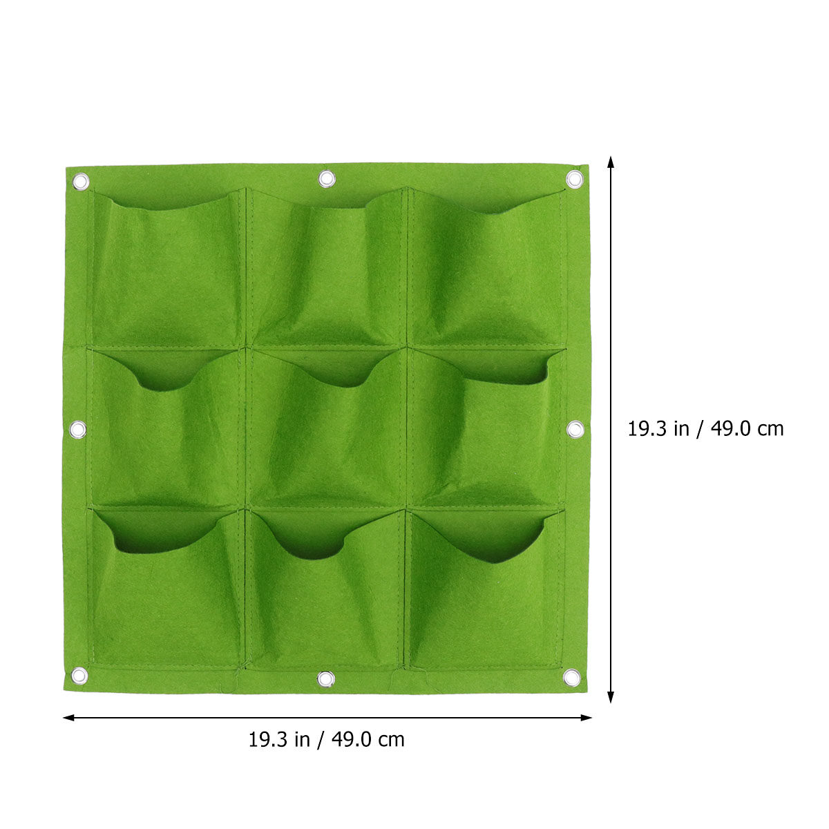 9-Pocket Wall Hanging Plant Ba - огляд і ціна Outdoor Planting Bag