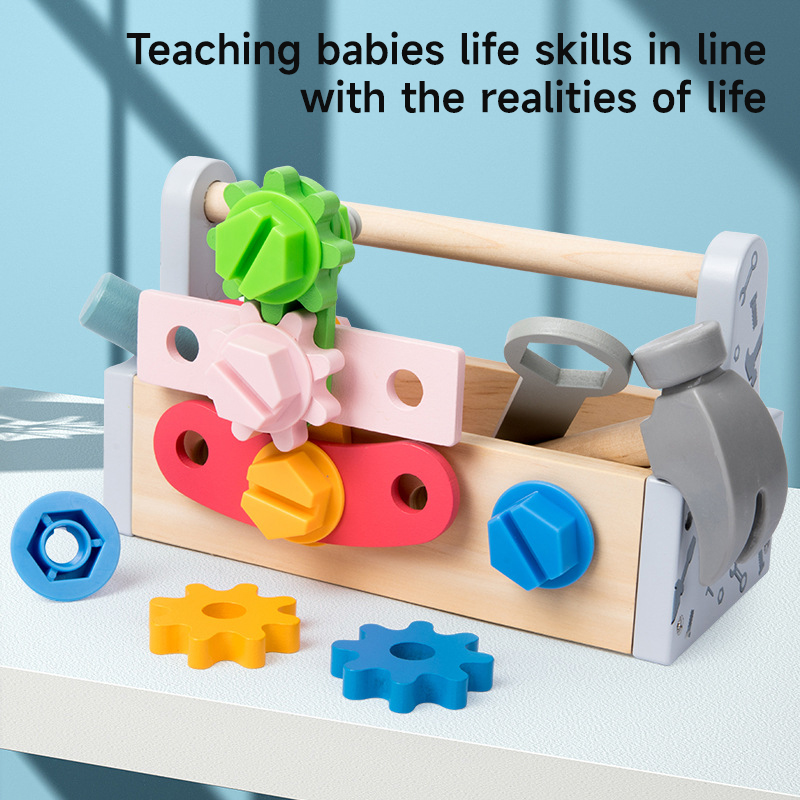 Children Toolbox Wooden Toys D - огляд і ціна Gardening Tools Kids Set