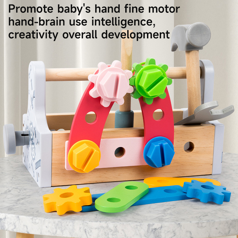 Children Toolbox Wooden Toys D - огляд і ціна Gardening Tools Kids Set