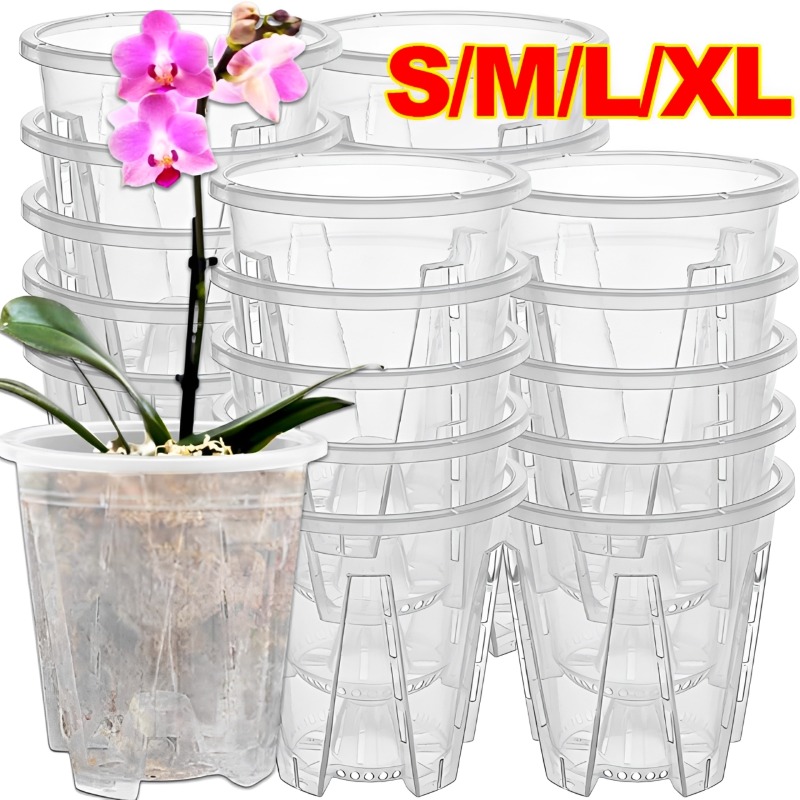 S/M/L/XL Clear Root Control Fl - огляд і ціна Orchid Potting Mix