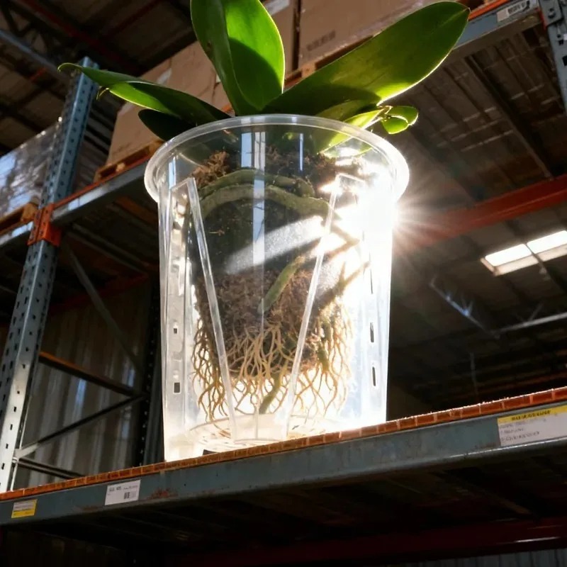 S/M/L/XL Clear Root Control Fl - огляд і ціна Orchid Potting Mix