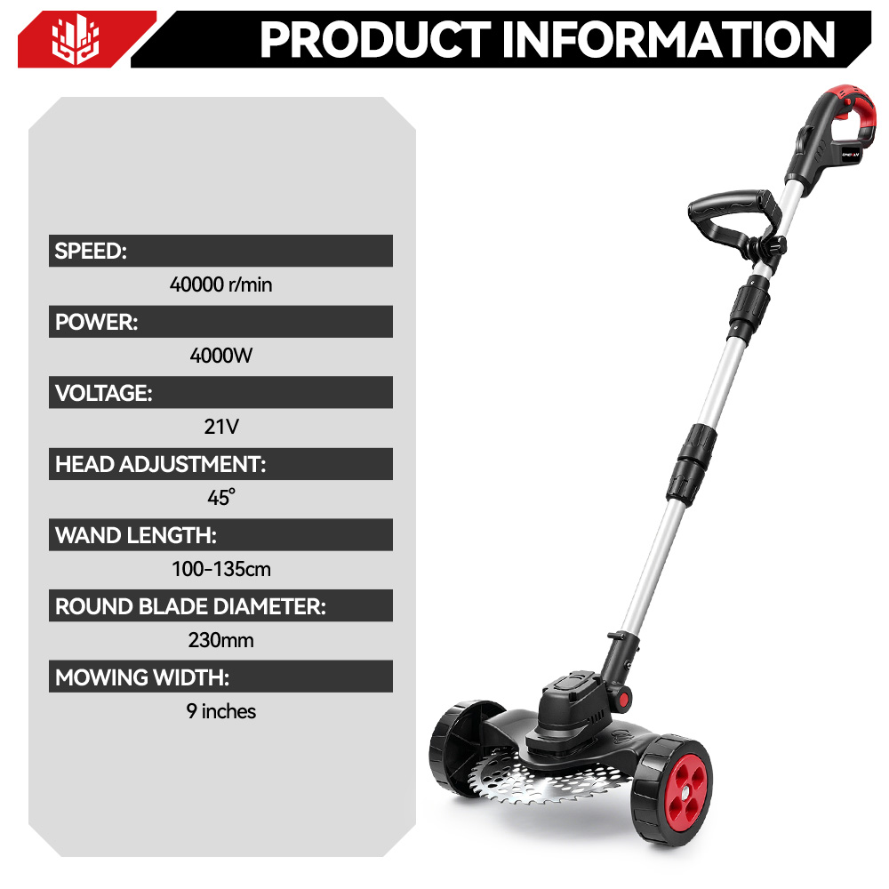 ONEVAN 9Inch 40000RPM Brushles - огляд і ціна Gardening Tools Battery Powered
