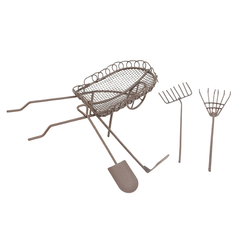 1/12 Dollhouse Simulation Gard - огляд і ціна Gardening Tools Shovel