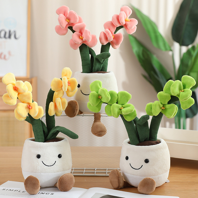 Kawaii Plush Potted Flower Toy - огляд і ціна Orchid Potting Mix
