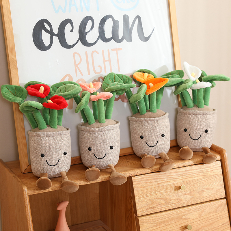 Kawaii Plush Potted Flower Toy - огляд і ціна Orchid Potting Mix