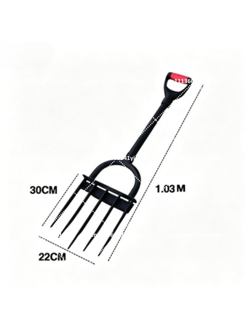 Steel Garden Fork Manual Soil  - огляд і ціна Gardening Tools Shovel