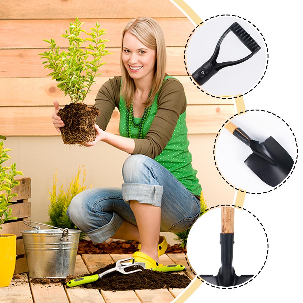 36cm Garden Shovel WIth Wooden - огляд і ціна Gardening Tools Kids Set