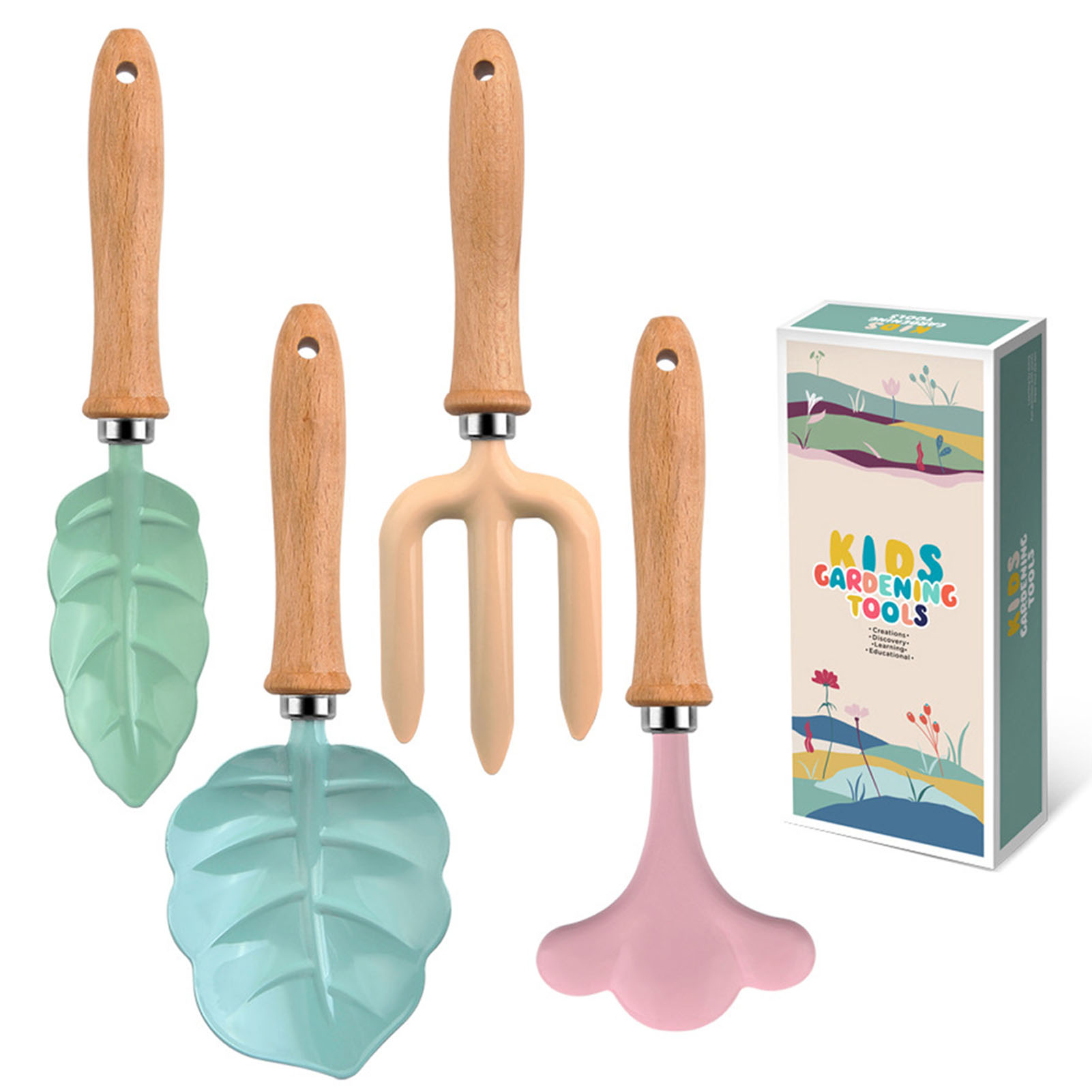 Little Gardener Tool Set Color - огляд і ціна Gardening Tools Kids Set