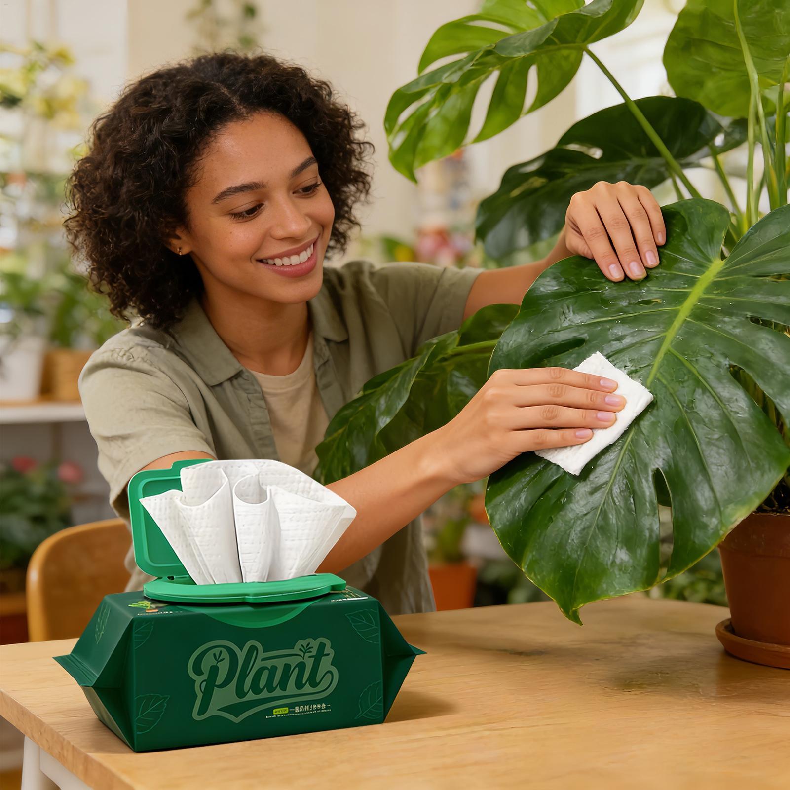 50Pcs/bag Plant Leaf Cleaning  - огляд і ціна Outdoor Planting Bag