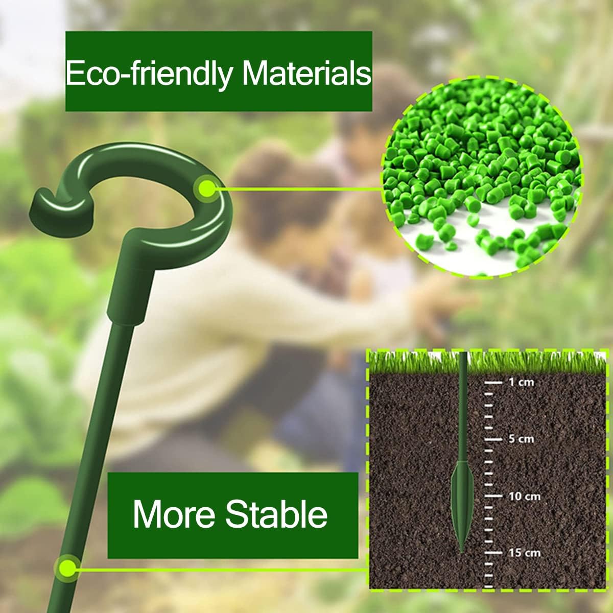 5/10pcs Plant Support Stakes P - огляд і ціна Orchid Potting Mix