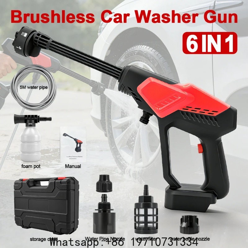 300Bar Brushless High Pressure - огляд і ціна Gardening Tools Battery Powered