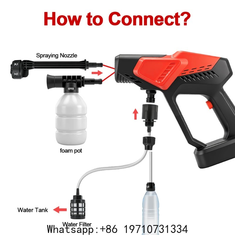 300Bar Brushless High Pressure - огляд і ціна Gardening Tools Battery Powered
